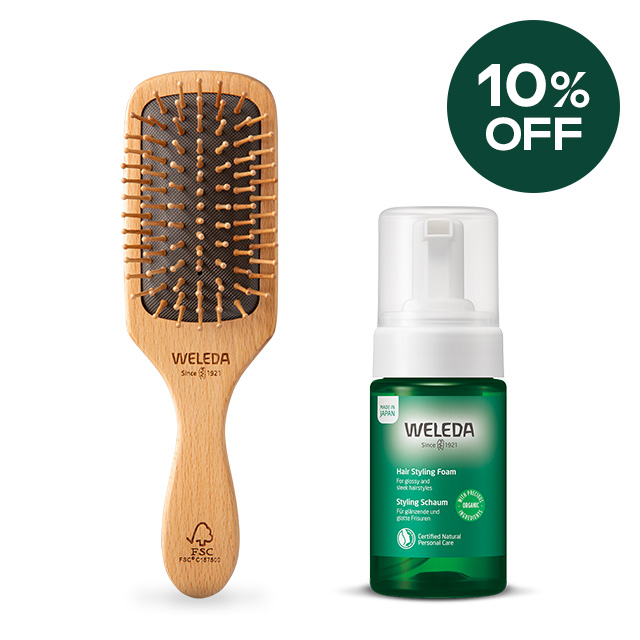 ヘアフォーム＆ブラシセット