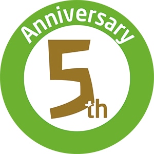 5周年アイコン_ロゴグリーン